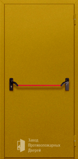 Фото двери «Однопольная глухая с антипаникой №45» в Реутове