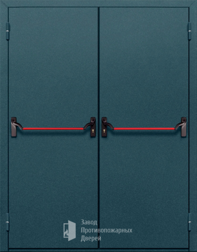 Фото двери «Двупольная глухая с антипаникой №17» в Реутове