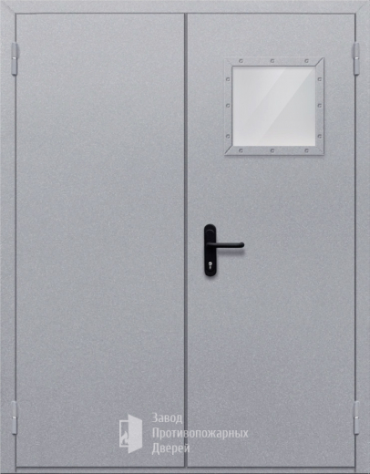 Фото двери «Двупольная со стеклопакетом» в Реутове