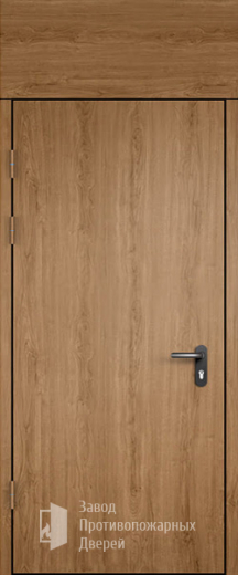 Фото двери «МДФ однопольная с фрамугой №28» в Реутове