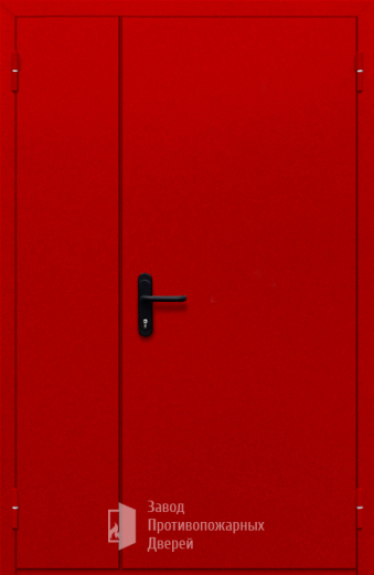Фото двери «Полуторная глухая (красная)» в Реутове