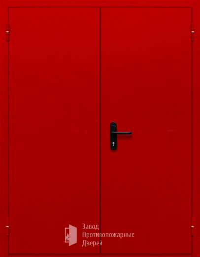 Фото двери «Двупольная глухая (красная)» в Реутове