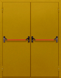 Фото двери «Двупольная глухая с антипаникой №15» в Реутове