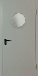Фото двери «Однопольная с круглым стеклом EI-30» в Реутове