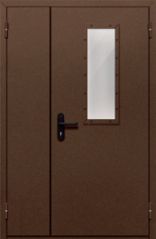 Фото двери «Полуторная со стеклом №28» в Реутове