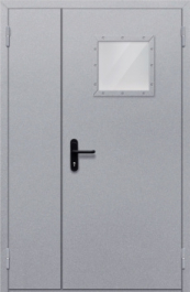 Фото двери «Полуторная со стеклопакетом» в Реутове